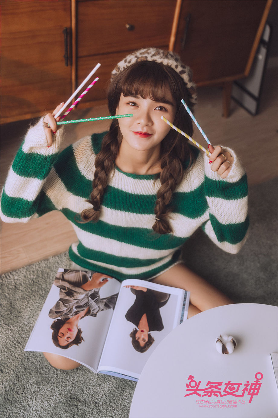 头条女神 可爱美少女扬山肆清纯撩人写真集图片大全