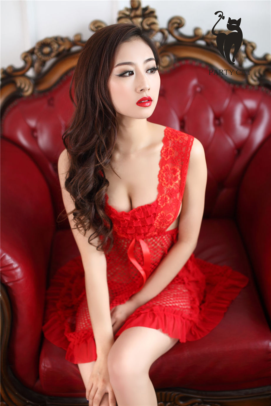 妩媚爆乳兔女郎香艳情趣内衣勾魂写真高清图片