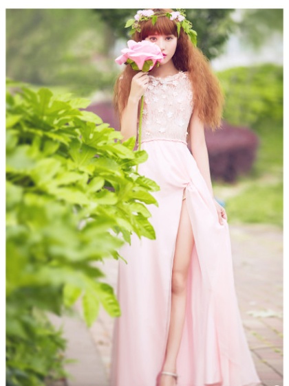 极品美腿模特外景唯美艺术写真图片