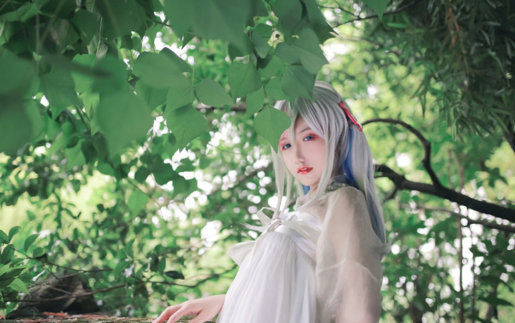 古风美女外景唯美艺术写真照片