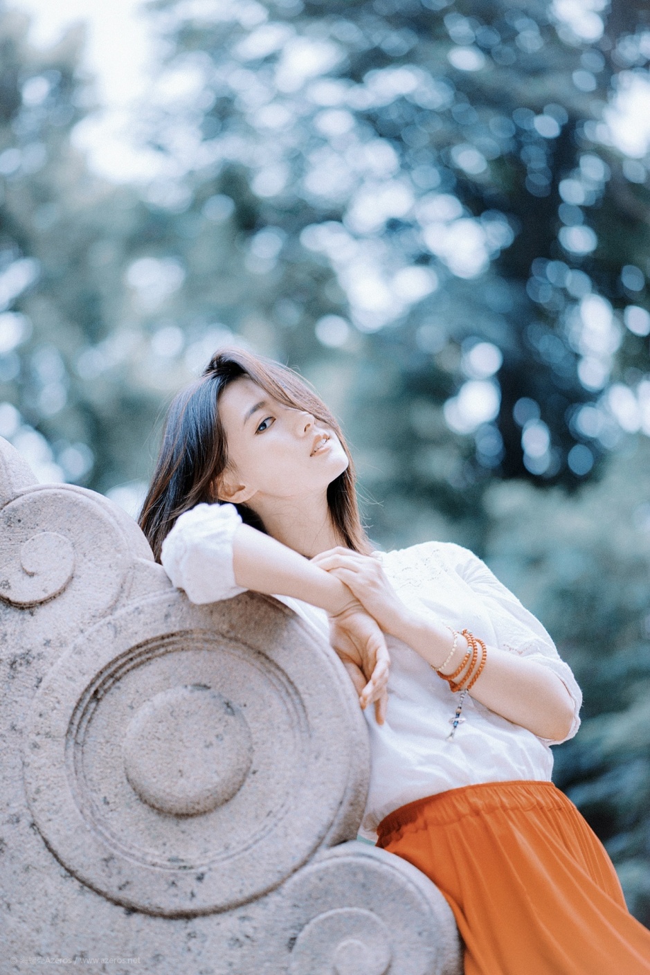 清纯美女校花小清新迷人户外写真集