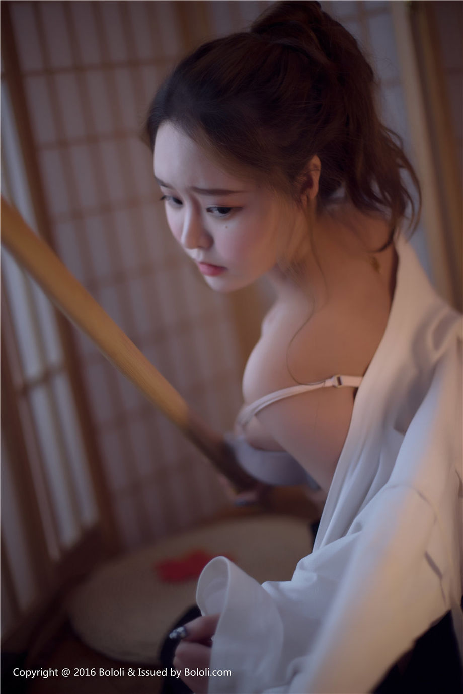 童颜巨乳剑道美女柳侑绮嫩白大奶娇媚人体艺术魅惑写真福利大图