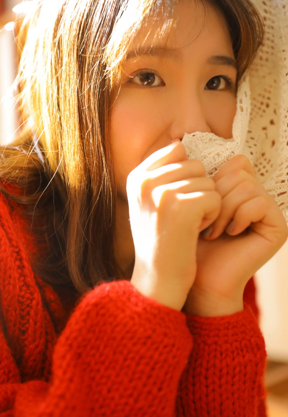 清纯邻家女孩修长筷子腿露齿甜笑图片