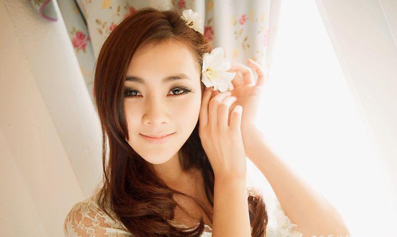 宅男女神清纯靓丽蕾丝诱惑私房照