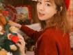 00后童颜萝莉圣诞装室内甜美迷人写真图片