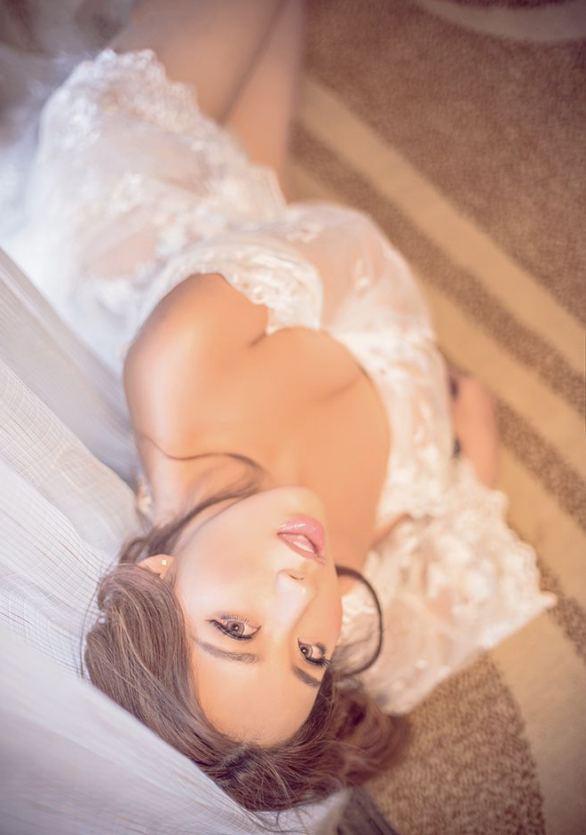 蕾丝内衣秀全透明图