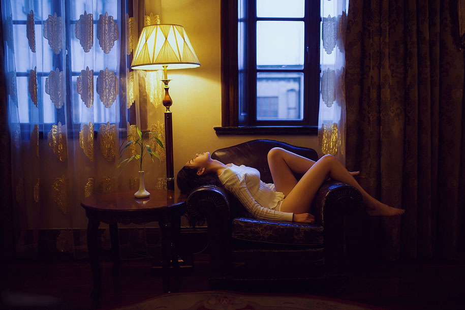 亚洲美女写真高清大胆诱惑图片 中国美女模特大胆写真